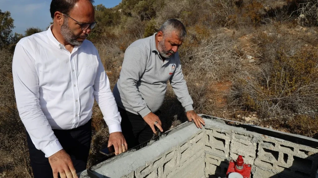 İskele bölgesindeki atıl kuyu yeniden faaliyete geçti