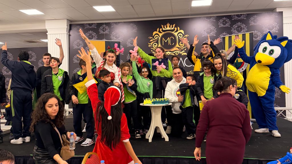 KKTCFBİDER özel eğitim gören çocuklar için yeni yıl partileri düzenledi