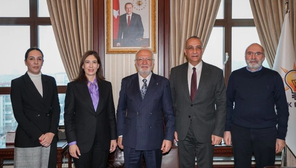 CTP Genel Başkanı İncirli, AK Parti Genel Başkan Yardımcısı Elitaş ile bir araya geldi: Siyasi gelişmeler ele alındı