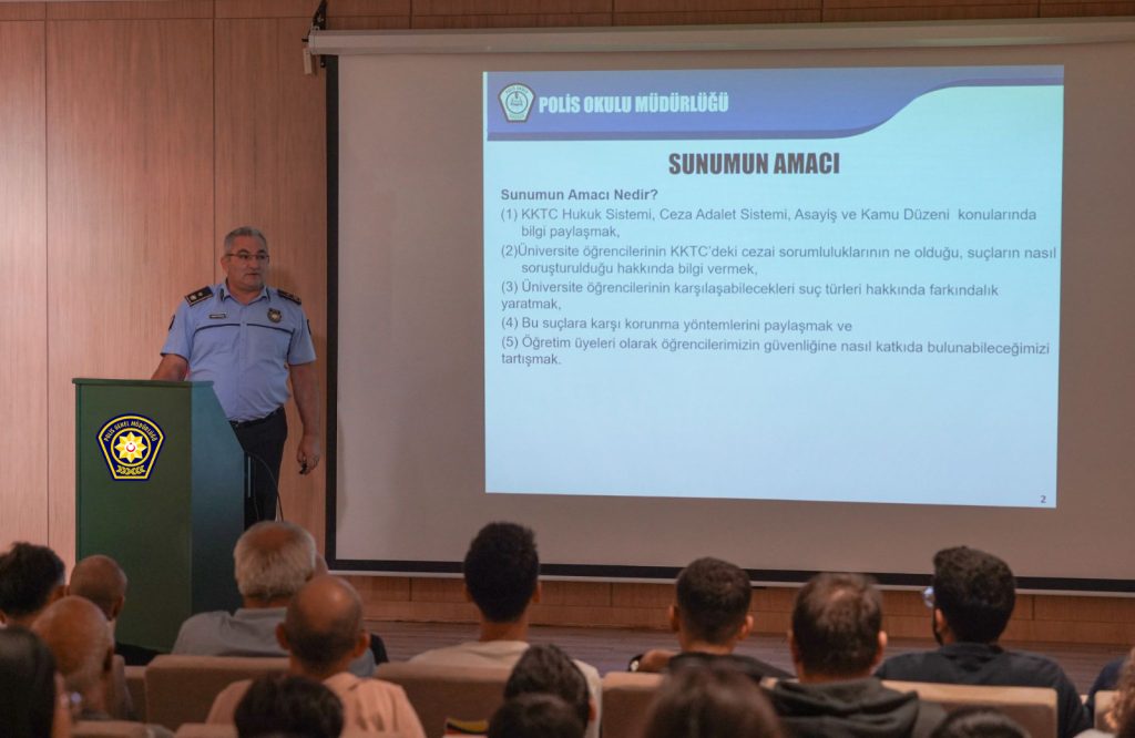 Polis’ten üniversite öğrencilerine yönelik eğitim…