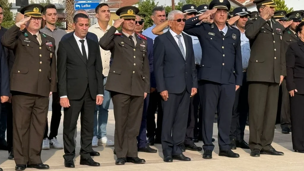 Ulu Önder Atatürk Güzelyurt’ta düzenlenen törenle anıldı