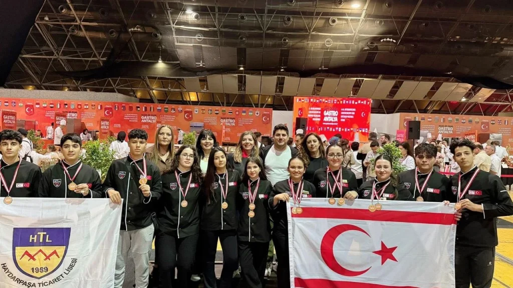 Haydarpaşa Ticaret Lisesi Gastro Antalya’da 15 madalya ile döndü