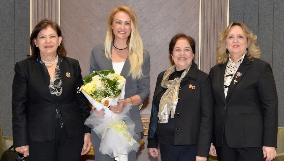 Nilden Bektaş Erhürman, Inner Wheel 222’nci Bölge yönetimini kabul etti