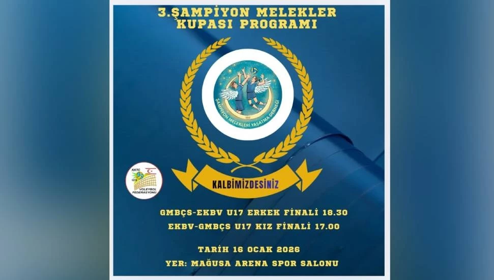 Şampiyon Melekler Kupası finalleri bugün Mağusa’da oynanacak