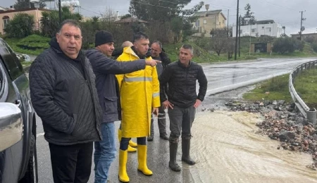 Hüseyin Amcaoğlu: Aşırı yağışlara karşı gece boyunca sahadaydık, riskli bölgeler kontrol altında