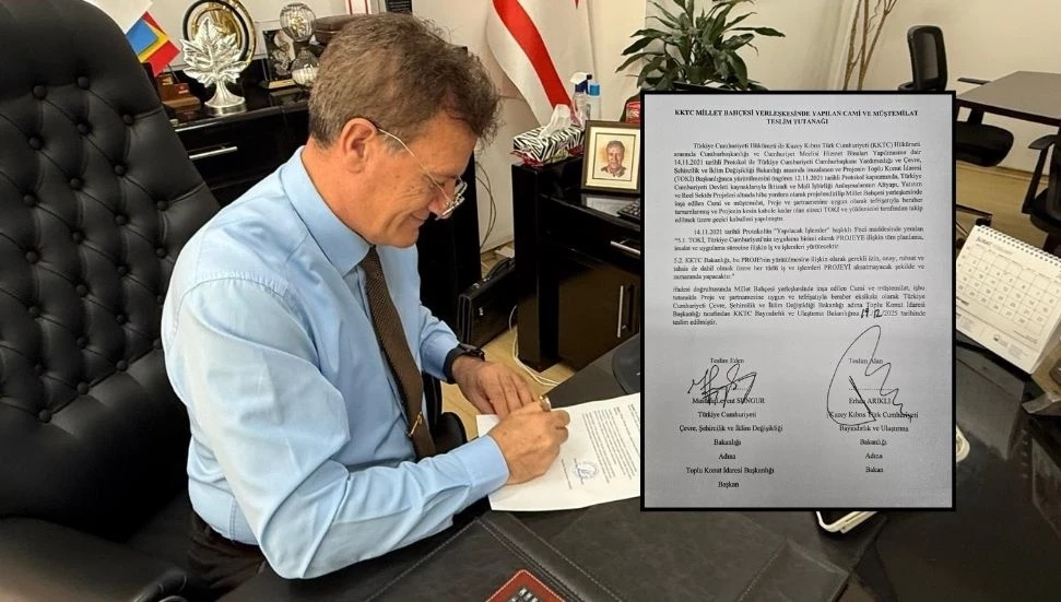 Erhan Arıklı, Millet Camisi’nin, Vakıflar İdaresi’ne devredildiğini açıkladı