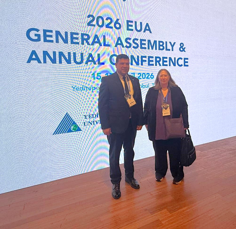 DAÜ, Avrupa Üniversiteler Birliği’nin Genel Kurul Toplantısı’na katıldı