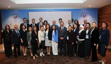 DAÜ Tıp Fakültesi Dekanı Güzoğlu, Türkçe Konuşan Ülkeler Çalıştayı’nda ülkeyi temsil etti